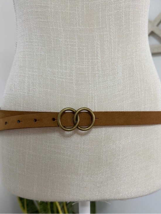 Aeropostale Accessories - Aeropostale Faux Leather Double O-Ring Belt Women’s Size M/L